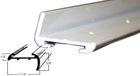 rv trim molding aluminum|aluminum rv roof edge molding.